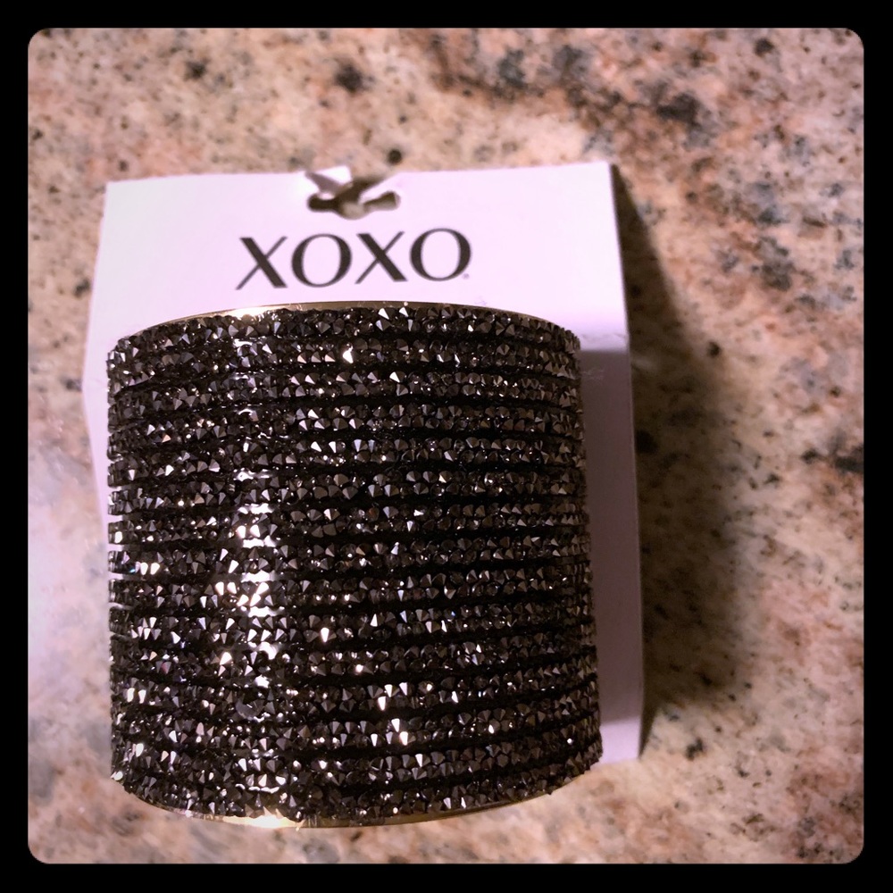 Ladies rhinestone cuff bracelet